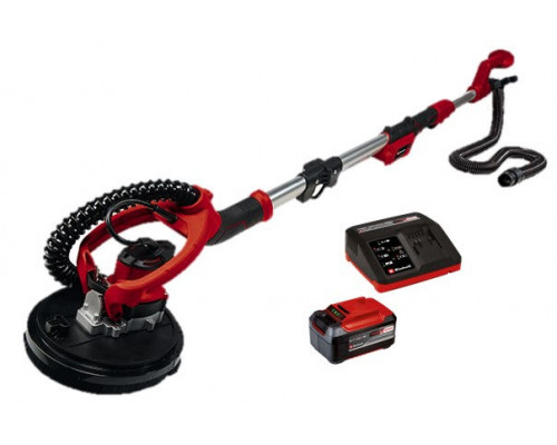 Шлифмашина д/стен и потолка акк. Einhell PXC TE-DW 18/225 Li + ЗУ 4 А + аккумулятор 18В 5.2 Ач (4259990SET)