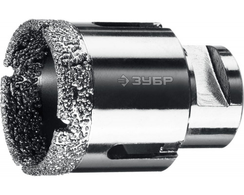 Коронка алмазная вакуумная АВК, d 45 мм, М14, 15 мм кромка ЗУБР Профессионал 29865-45