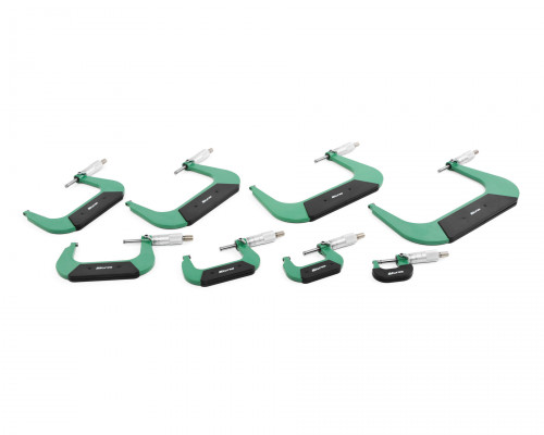 Набор микрометров МК 0 - 200 0,01 (0-200) 8 штук Micron