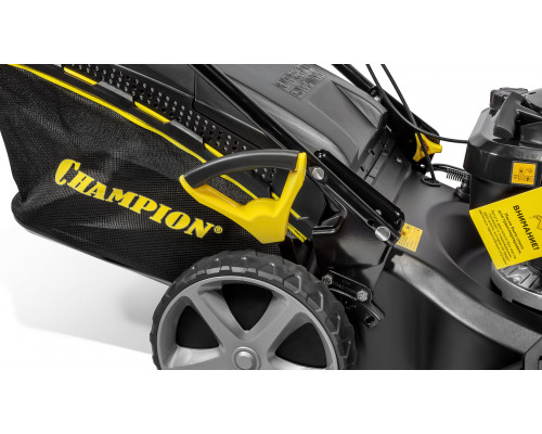 Газонокосилка CHAMPION LM5344 (PRO 4,4кВт привод 525мм 65л 25-75мм 1рычаг/6, 38кг 4в1) (LM5344)