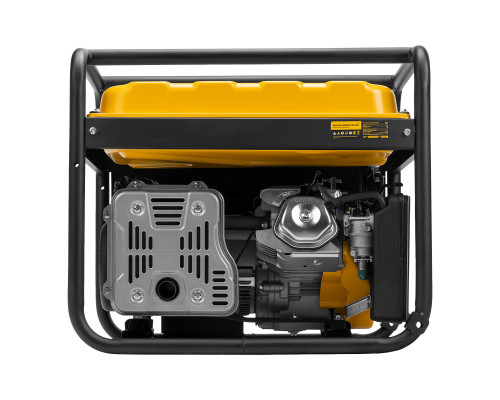 Генератор бензиновый PS 80 E-3, 6.6 кВт, 400 В, 25 л, электростартер Denzel (946954)
