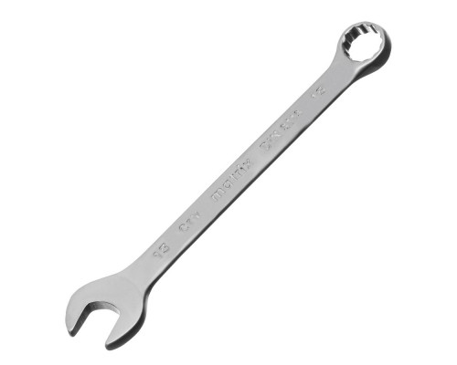 Ключ комбинированный, 15 мм, CrV, матовый хром Matrix