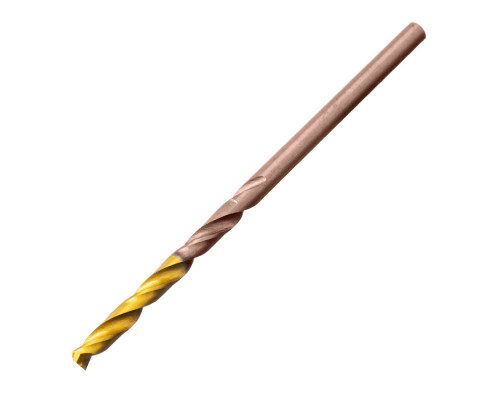 Набор сверл по металлу, 1-13 мм, Р6М5К8-TiN, Golden Tip, 25 шт Denzel (723010)