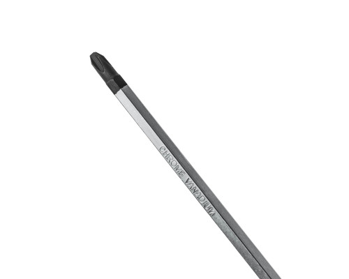 Отвертка PH3 x 150 мм CrV усиленная со сквозным стержнем RUNTEC RT-SD3PH3x150