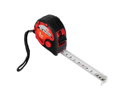 Рулетка Status 3 fixations,3 м х 16 мм,двухкомпонентный корпус,3 фиксации ленты Matrix