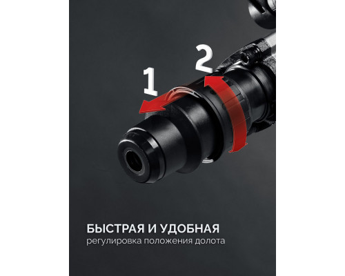 Отбойный молоток SDS-Max 20 Дж, 1500 Вт, АВТ ЗУБР Профессионал ЗММ-20-1500 ВК