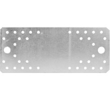 Крепежная пластина КП-2.0, 210 x 90 x 2 мм, цинк ЗУБР 310236-210-90