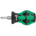 Отвёртка короткая крестовая PH 1 x 25 мм Stubby серия 350 PH Wera WE-008850