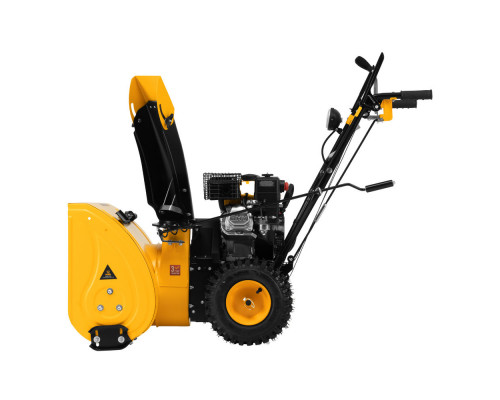 Бензиновая снегоуборочная машина SBM 610, 212 cc, ручной старт, фара Denzel (97653)