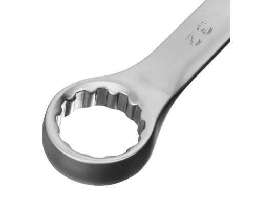 Ключ комбинированный, 32 мм, CrV, матовый хром Matrix