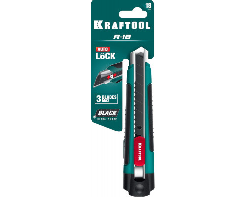 Нож 18 мм с сегментированным лезвием KRAFTOOL 09199
