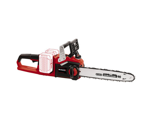 Пила цепная аккумуляторная Einhell PXC GP(GE)-LC 36/35 Li + 2 акк.4,0 + ЗУ двойное Twincharger 3А (4501780SET)