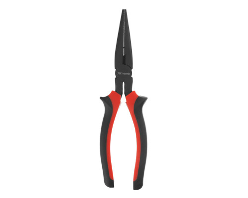Длинногубцы прямые Black Nickel, 200 мм, двухкомпонентные рукоятки Matrix (17162)