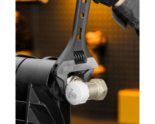 Ключ разводной, 300 мм, CrV, кованый Denzel