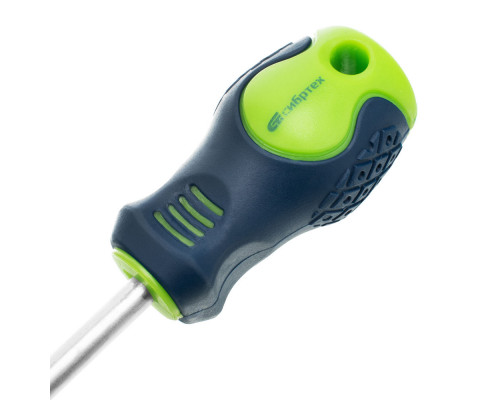 Отвертка, PH2 х 38 мм, CrV, двухкомпонентная рукоятка Сибртех