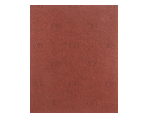 Шлифлист на бумажной основе, P 800, 230 х 280 мм, 10 шт, водостойкий Matrix (75622)