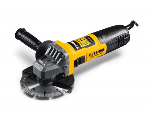 УШМ d 125 мм, 800 Вт Компакт STEHER AGS-125-800