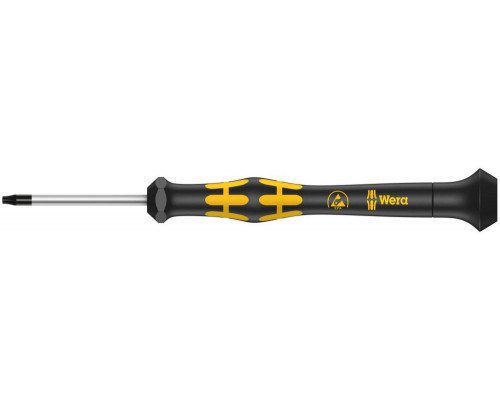 Отвёртка антистатическая прецизионная TX 5 x 40 мм TORX ESD Kraftform Micro серия 1567 Wera WE-030121