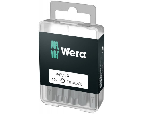 867/1 Z DIY 10 TORX® 40 набор бит, 1/4