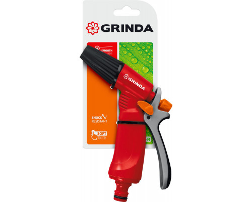 Поливочный пистолет P-R, плавная регулировка, курок сзади, пластиковый GRINDA 8-427361_z02