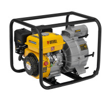 Мотопомпа бензиновая для грязной воды PX-80D7, 7 л.с., 3, 1300 л/мин, глуб 8 м,напор 30 м Denzel (99206)