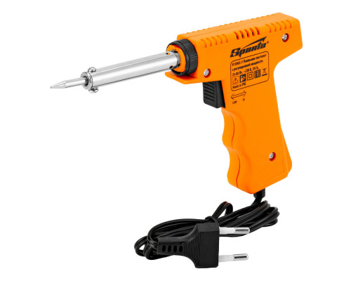Паяльник-пистолет с регулировкой мощности 25-80 Вт, 220 В Sparta (913065)