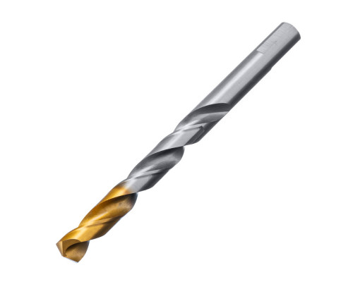 Сверло спиральное по металлу 11 x 142 мм, Р6М5, Golden Tip Denzel (718243)