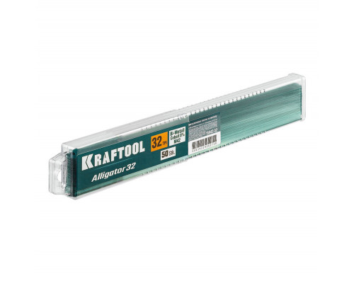 Биметаллическое гибкое полотно по металлу Alligator-32, 32 TPI, 300 мм KRAFTOOL 15942-32