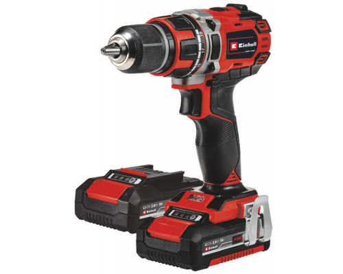 Дрель аккумуляторная Einhell PXC TP-CD 18/50 Li BL, 18В,50Нм,патрон 13мм,2x2,0Ач,кейс (4513896)