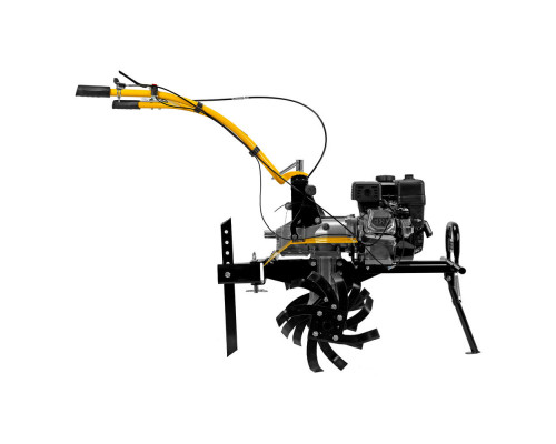 Мотоблок DPT-370X, 7 л.с, дисковое сцепление, ширина 90 см, глубина 35 см, фрез 3 х 4, ВОМ, передачи 3В/1Н Denzel (56406)