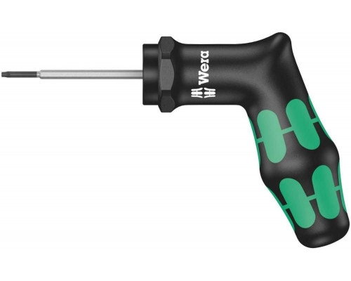 Индикатор крутящего момента TORX с пистолетной рукояткой TX20 x 5.0 Нм фиксированный момент Wera 300 TX TORX WE-027936