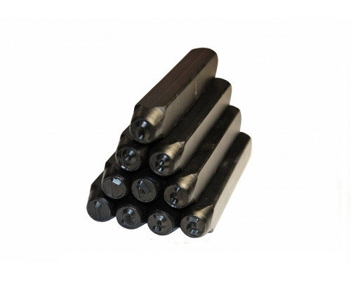 Клейма ударные цифровые № 2 твердосплавные NINZ