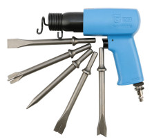 Молоток пневматический с 5-ю зубилами 185 мм, Энерг. уд. 7,2 Дж, ROUND (0.401/10,2 мм) GARWIN INDUSTRIAL 804030-57-4000R