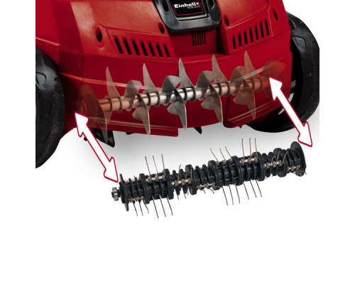 Скарификатор-аэратор электрический Einhell GC-SA 1231/1, 1200Вт,ширина обраб.31см,8 ножей,28л,до300м (3420640)