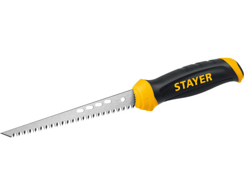 Ножовка выкружная по гипсокартону 160 мм Professional STAYER 15173_z02