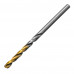 Сверло спиральное по металлу 3,5 x 70 мм, Р6М5, Golden Tip , 2шт. Denzel (718227)