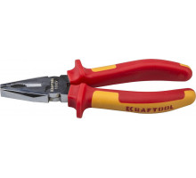 Комбинированные плоскогубцы Electro-Kraft, 180 мм, хромированные KRAFTOOL 2202-1-18_z01
