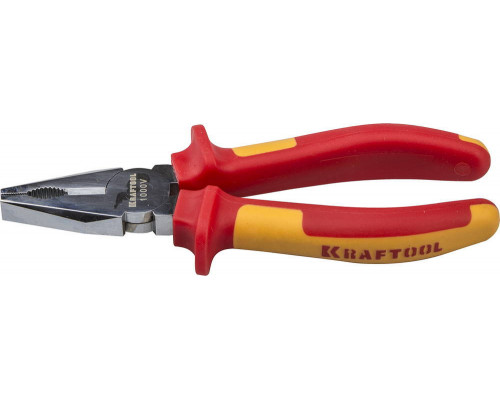 Комбинированные плоскогубцы Electro-Kraft, 180 мм, хромированные KRAFTOOL 2202-1-18_z01