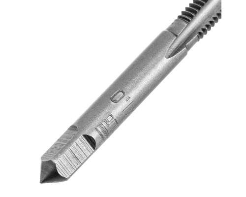 Метчик ручной М6 х 1 мм, комплект из 2 шт Сибртех (76617)