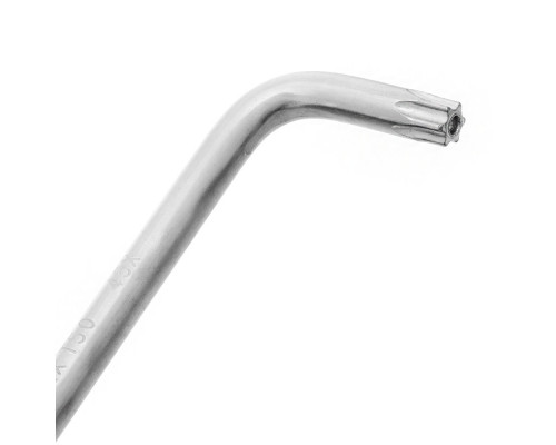 Набор ключей имбусовых Tamper-Torx , 9 шт: ТT10-ТT50.45x, закаленные, короткие, никель Сибртех