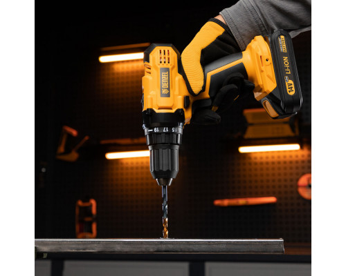 Сверло по металлу, 7,5 мм, HSS-Tin, Golden Tip, 8 шт. Denzel (717218)