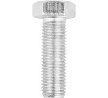 Болт M16 x 50 мм, кл. пр. 5.8, цинк, 5 кг, ГОСТ 7798-70 ЗУБР 303080-16-050