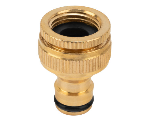 Адаптер латунный, 1/2-3/4, внутренняя резьба, с переходником Palisad (65820)