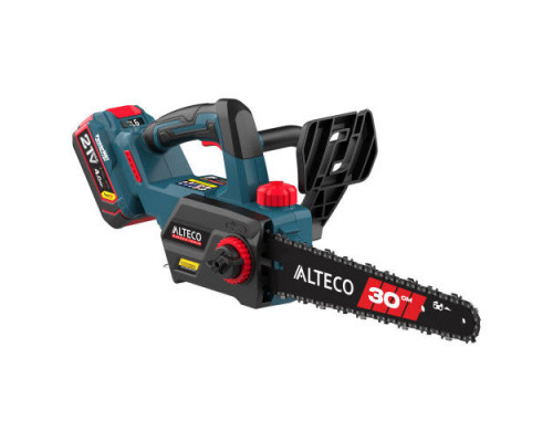 Бесщеточная аккумуляторная цепная пила CCS 21-30 A BL (1x4A•h PowerMGT) ALTECO, шт (98650)