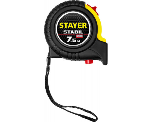 Рулетка 7.5 м х 25 мм Stabil Professional STAYER 34131-075