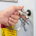 Ключ крестовой 8-лучевой для стандартных шкафов 92 мм TwinKey KN-001101
