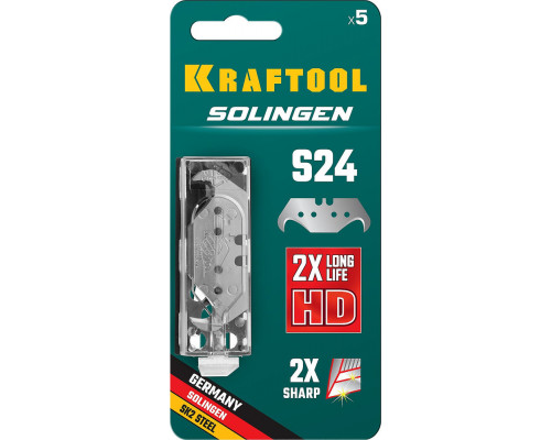 Крюковидные лезвия Solingen-S24, 5 шт KRAFTOOL 09643-S5_z02
