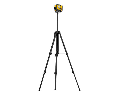 Лазерный уровень мультипризменный DLV-360-3T, 30 м, зеленый луч, Li-Ion 2,4 Aч, штатив // Denzel (350805)