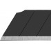 Черные сегментированные лезвия EXCEL BLACK 9 мм, 50 шт, в пластиковом кейсе + блистер, особо острые OLFA OL-ABB-50B