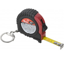 Рулетка-брелок, обрезиненный корпус 2 м х 8 мм
